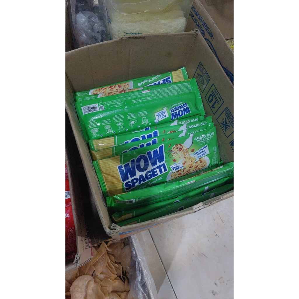 

1 dus makanan ringan wow spagetti dan lainnya
