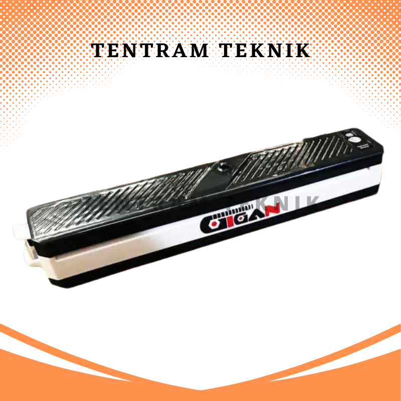 Vacuum Sealer Makanan / Alat Las Vakum Plastik Kecil Warna Hitam GIGAN / Alat Las + Vacum Plastik Ke