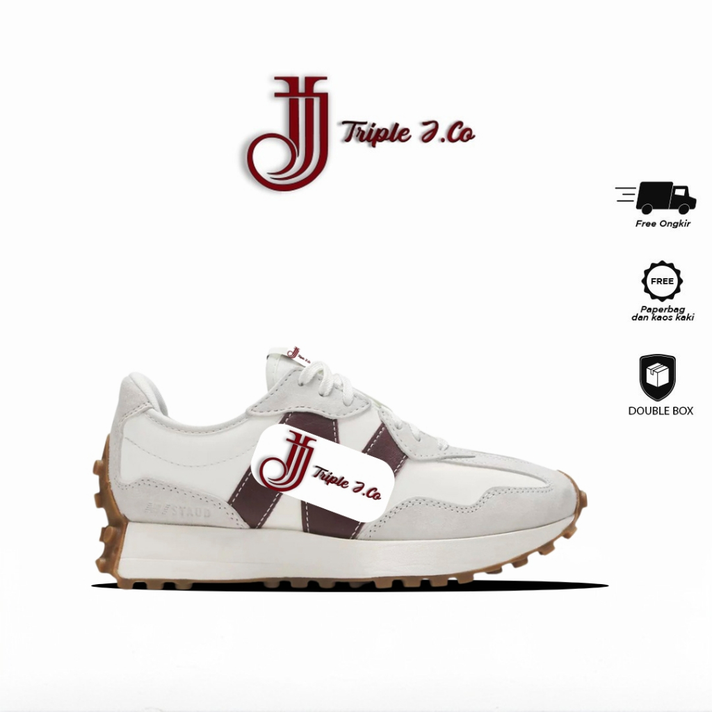 Sneakers 327 Staud Burgundy