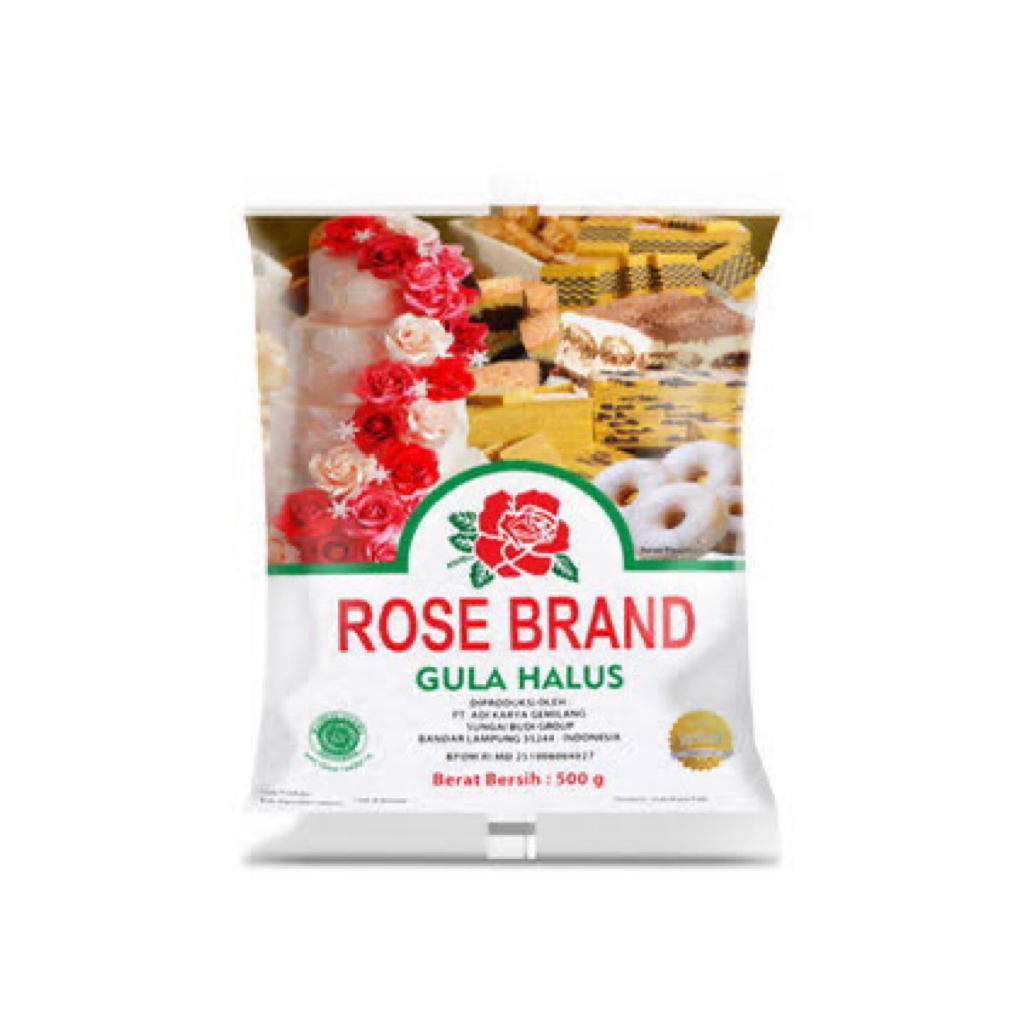 

Gula Halus Rose Brand 500 Gram