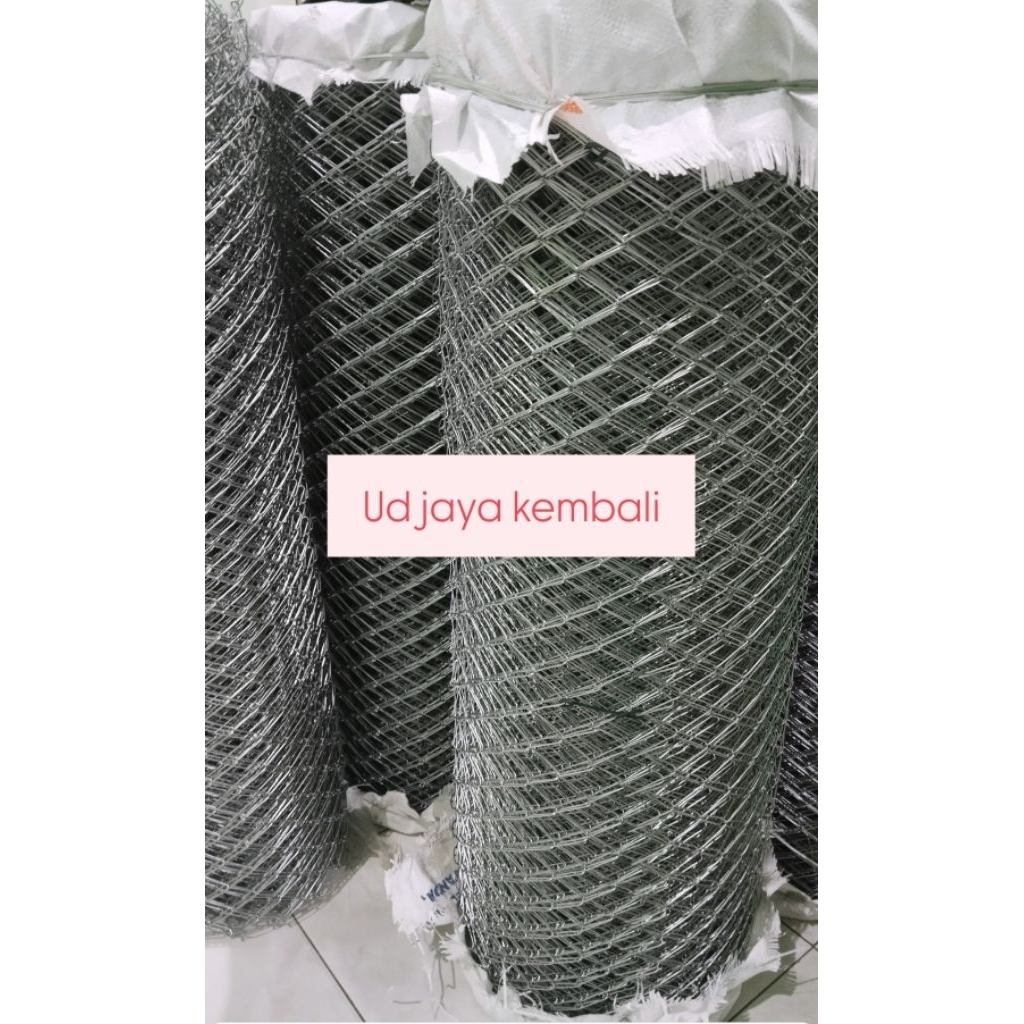 kawat harmonika hotdip galvanis lubang 3 cm tinggi 1 m panjang 7m