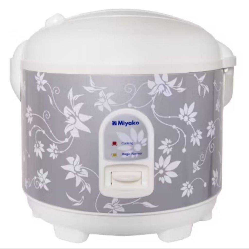 Rice cooker Miyako MCM 528 Pemanas Nasi Magic Com1.8 Liter Anti lengket 3 In'1 - Magic Warmer Plus