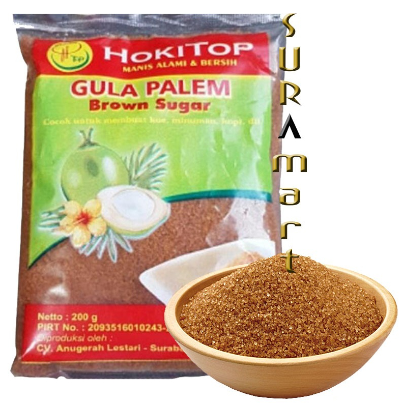 

(250 gr) HOKITOP Gula Palem Brown Sugar Gula Palm Aren