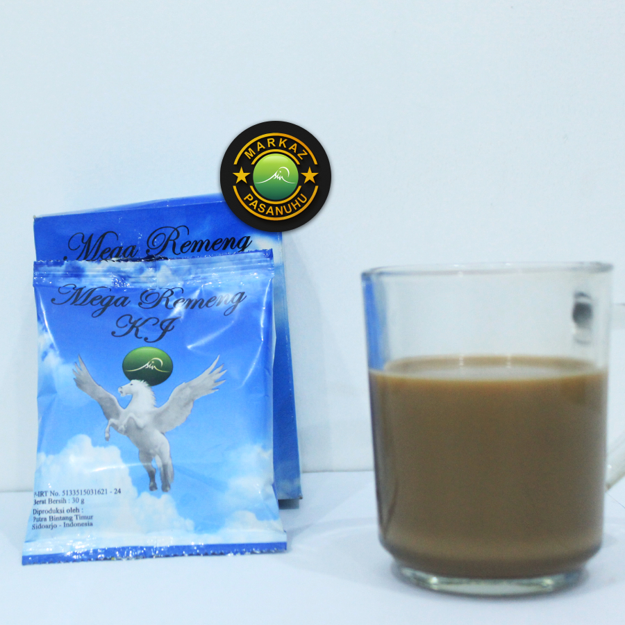 

Kopi Jamu Herbal Mega Remeng KJ 1 Box Isi 5 Sachet