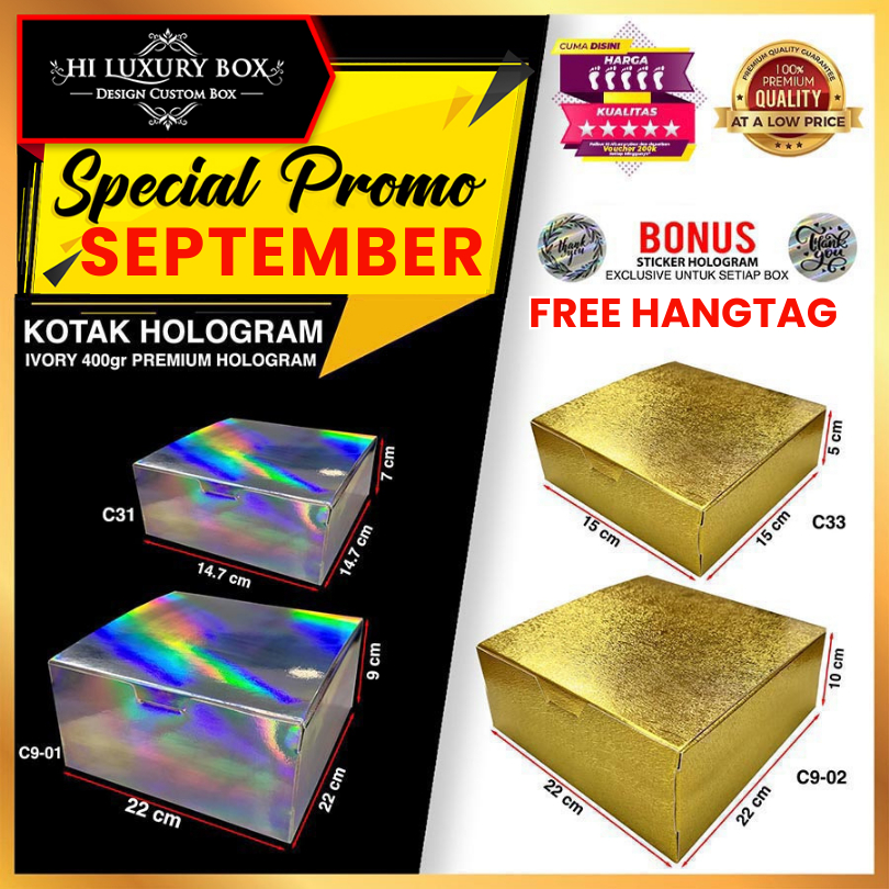 

Kotak Kue|Hologram|Kado|Makanan|Murah|Cake|Dus|Box|Packaging|C9-02