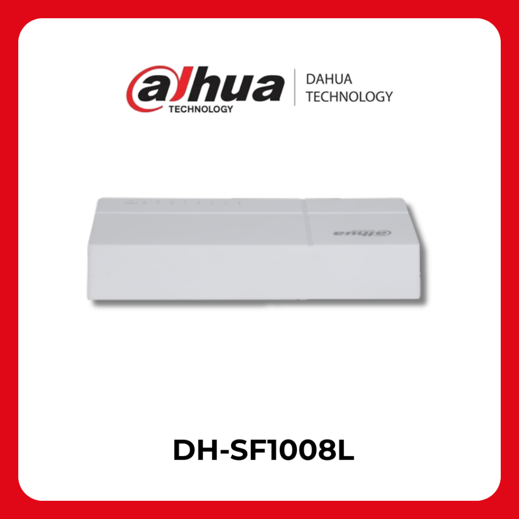 DAHUA SWITCH HUB 8 PORT | 8-Port Unmanaged Ethernet Switch