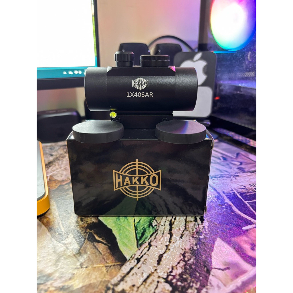 hakko 1x40 sar ring gold red dot teleskop