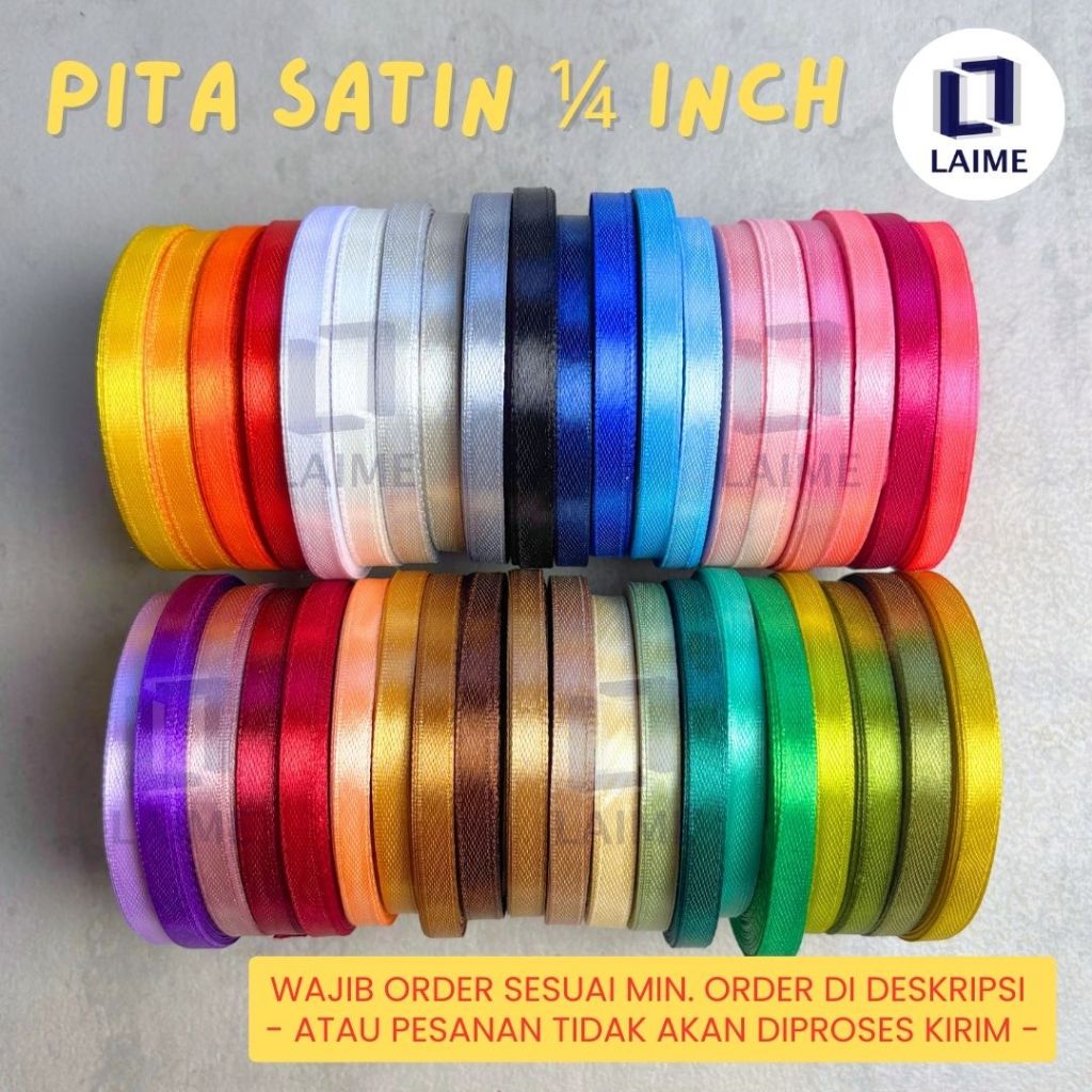 

Pita Satin 1/4 Inch - 0,6cm 0.6cm 0,6 cm 0.6 cm