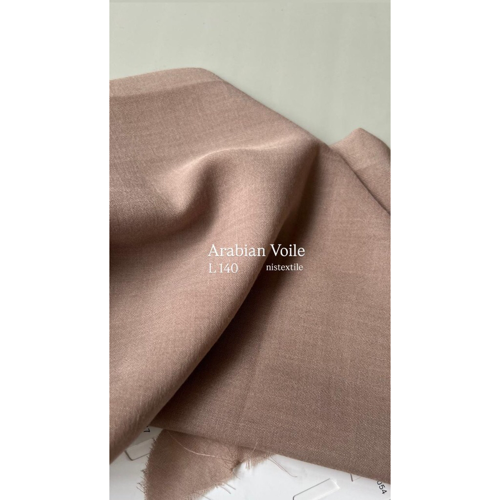 1/2 meter kain Arabian Voile voal nistex