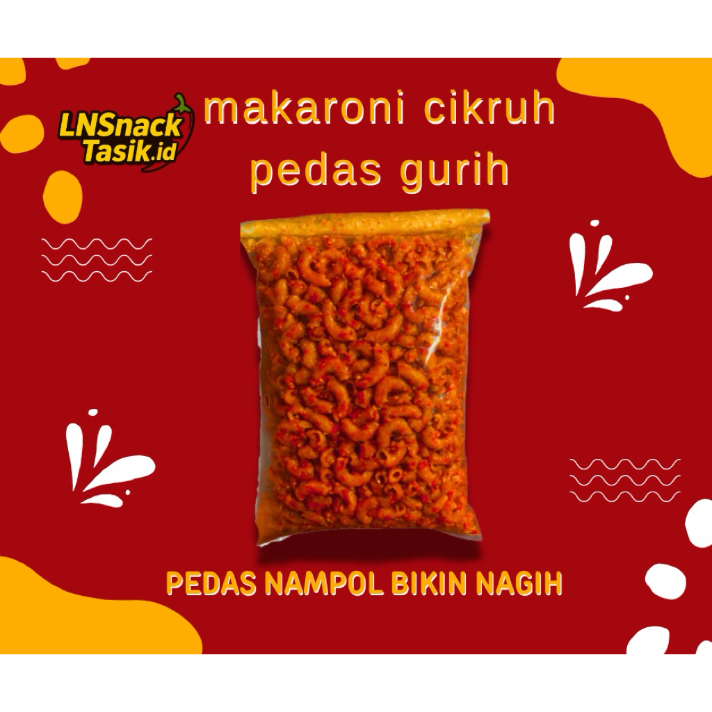 

makaroni pedas cikruh daun jeruk netto500gram