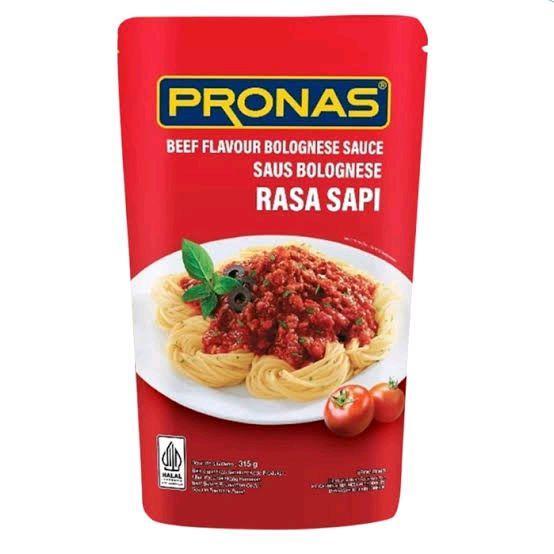 

Pronas Saos Bolognese Rasa Sapi 315 gram PRONAS