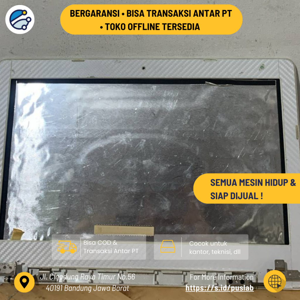 Mesin Hidup Laptop Second Siap Pakai / Mainboard Notebook Jalan / Motherboard Copotan / Mesin Laptop