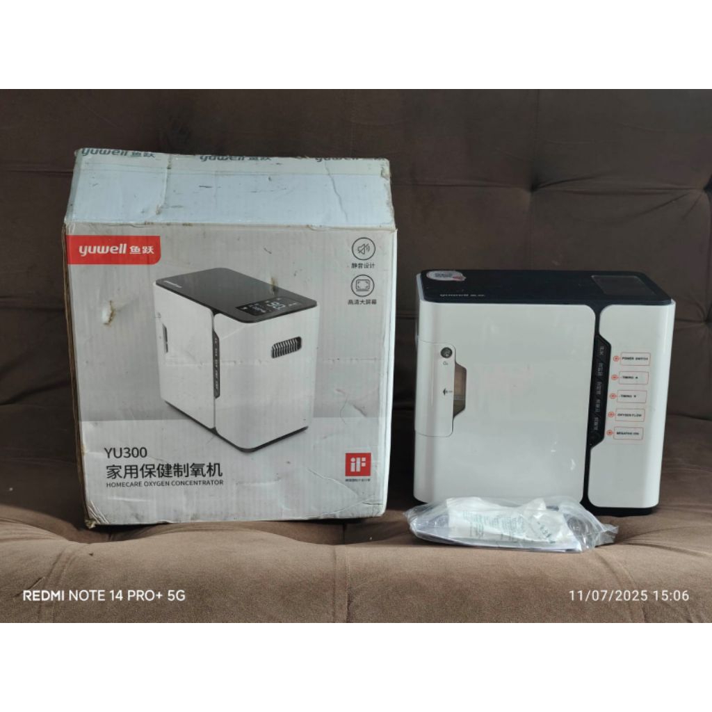 yuwell oxygen oksigen concentrator YU300 - Penghasil Oksigen Generator second preloved