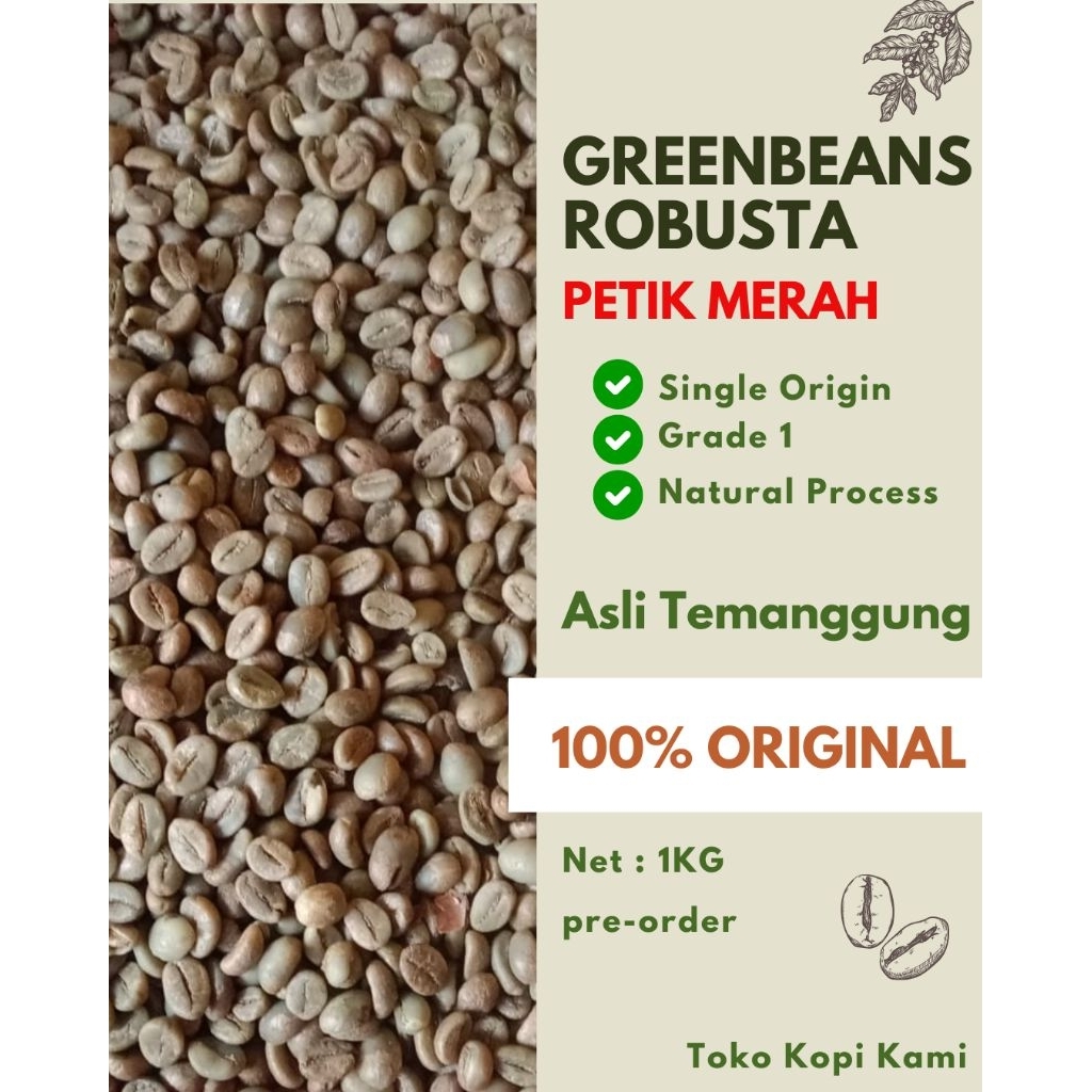 

Bubuk Kopi | Robusta Temanggung Pilihan Petik Merah