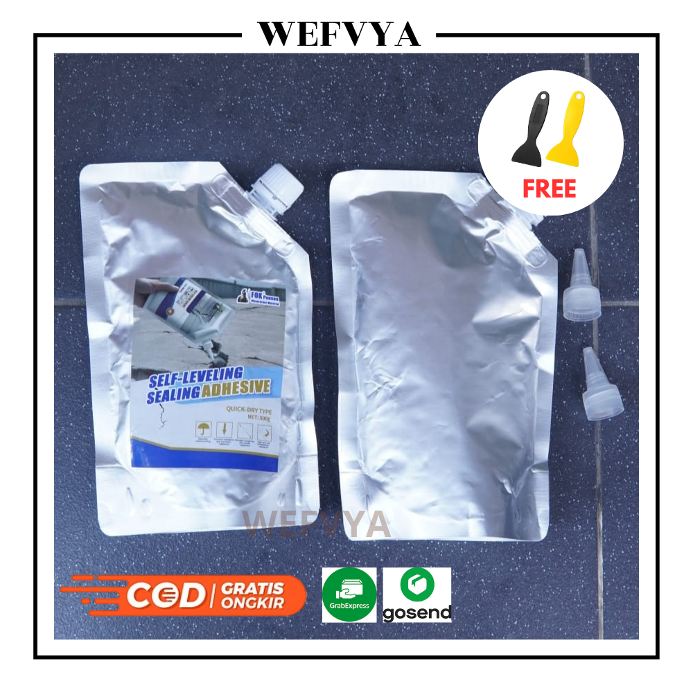 TERLARIS WEFVYA Lem Beton Anti Retak Cepat Kering - Perekat Beton Dinding Tembok Retak - Lem Anti