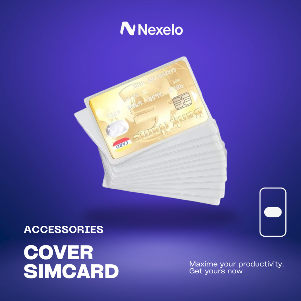 

Plastik Pelindung Kartu ATM/SIM/KTP Cover Card Anti Gores Tahan Air HM050