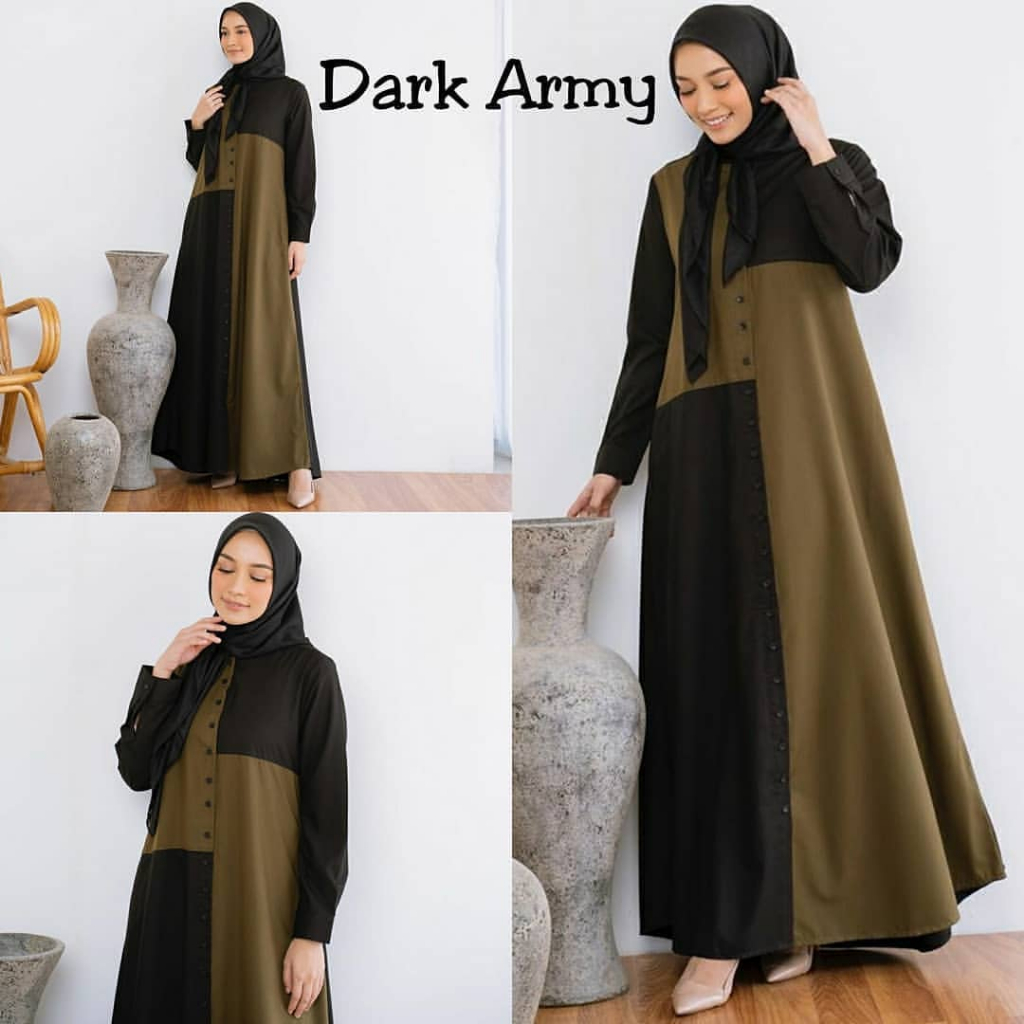 Aksara dress/Maxy heaven/gamis wanita/bahan toyobo