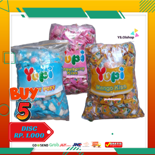 

New Varian !! Yupi Mango Kiss & Fruity Puff Reseller Kiloan Expired 2026