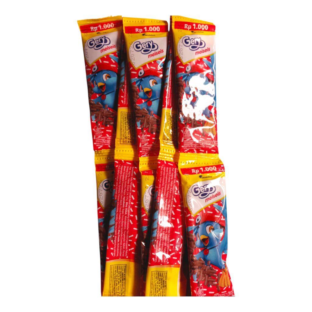 

Snack gery meses coklat 1renteng isi 10 meses coklat