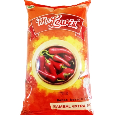 

MC LEWIS CHILI SAUCE HOT'N HOT 1 Kg [ Pcs ]