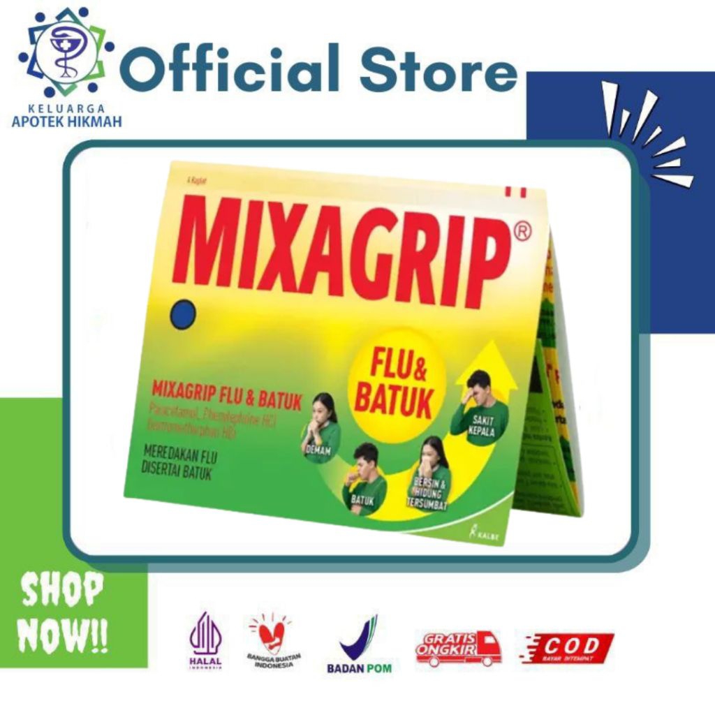 Mixagrip flu batuk pilek tablet