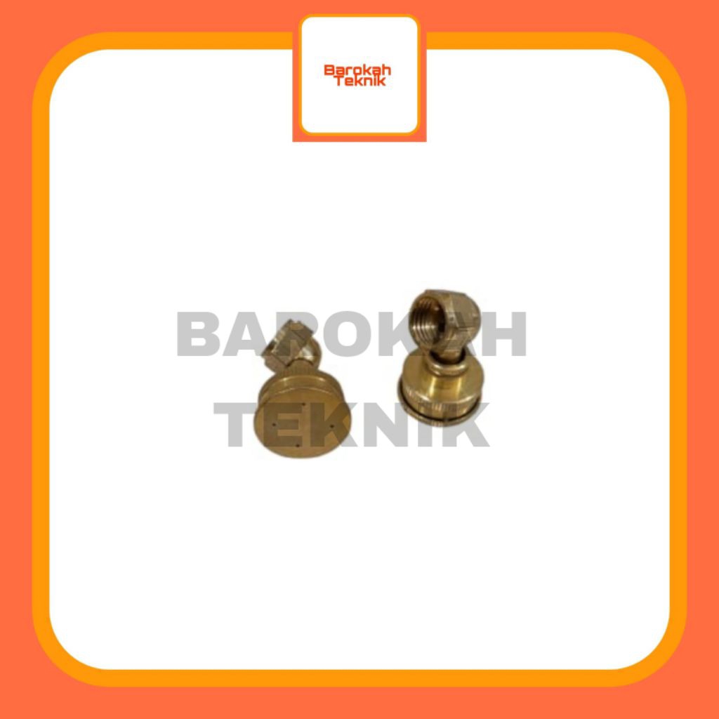 Spuyer Nozzek / Spuyer Kuningan 4Lubang Mesin Semprot Hama Gendong Knapsack Sprayer Electric