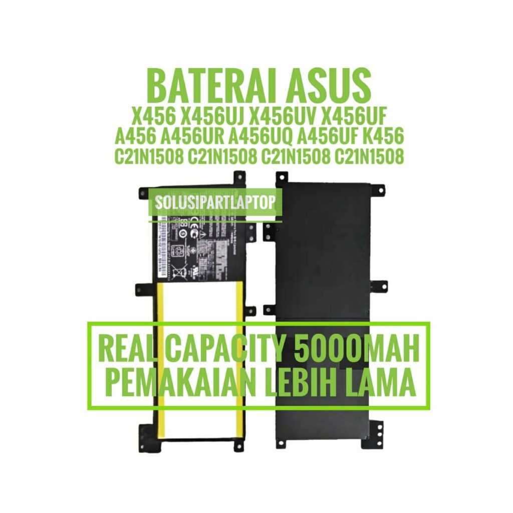 Baterai Batrai Batre Laptop Asus A456 A456U A456UR A456UQ A456UJ A456UV A456UF X456 X456U X456UR X45