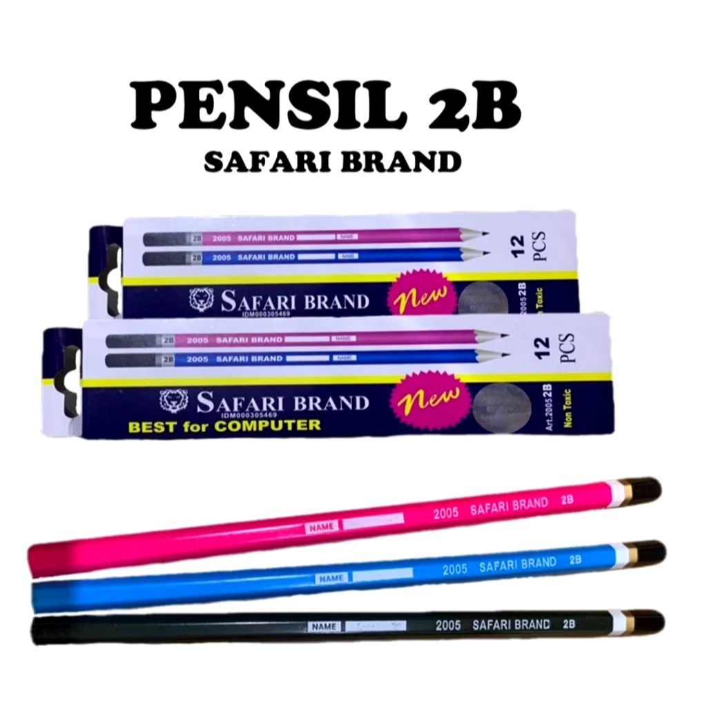 

Pensil 2B Bagus Safari 2005 (12pcs) / Pencil
