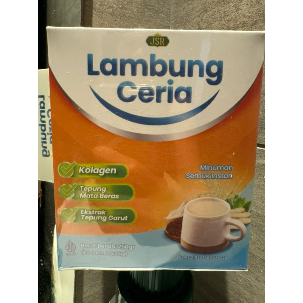 

Lambung ceria 10 sachet 25 gr minuman kesehatan mengatasi lambung maag