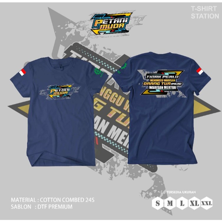 Kaos "Petani Muda" Sedulur ngarit Keren Terbaru