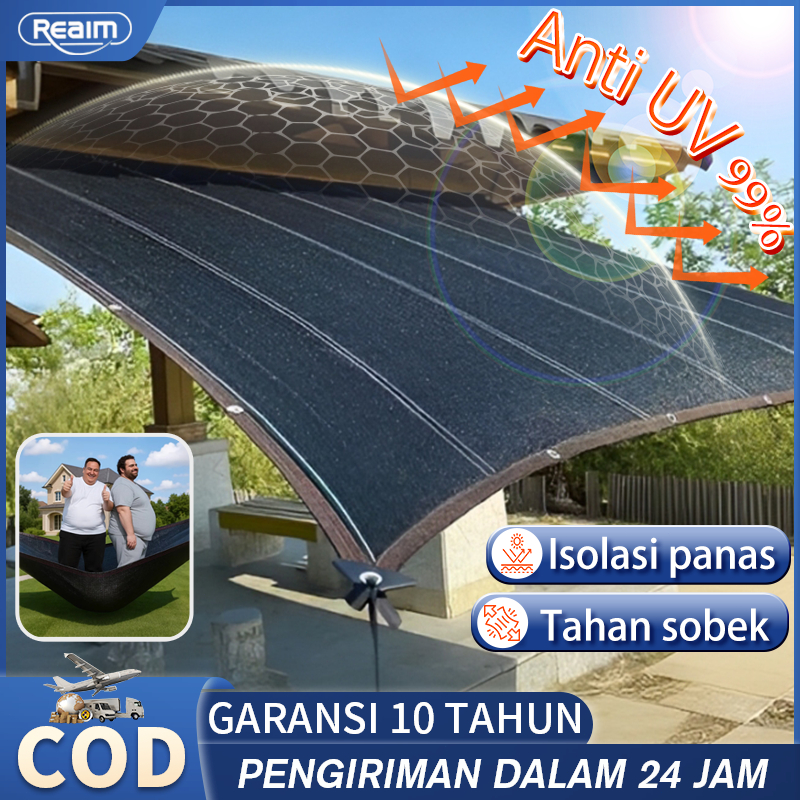 Paranet 99% Anti-UV Jaring paranet anti uv dan hujan Paranet Kebun Jaring Rumah Kaca Jaring Tabir Ke