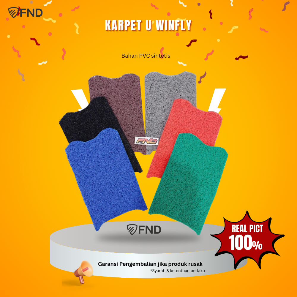 Karpet sepeda motor listrik UwinFly DF7 DF8