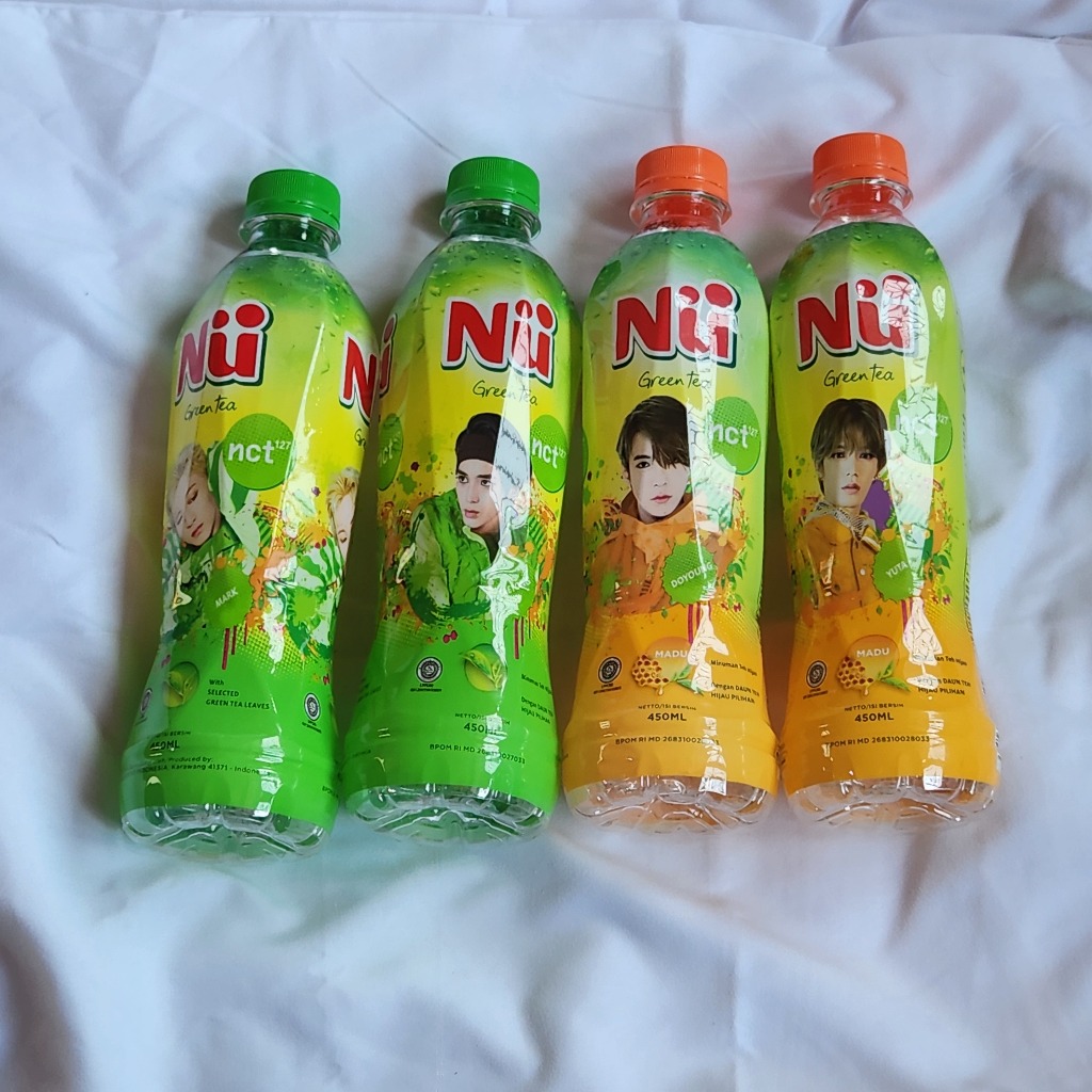 

NU GREENTEA X NCT 127 BOTTLE ONLY