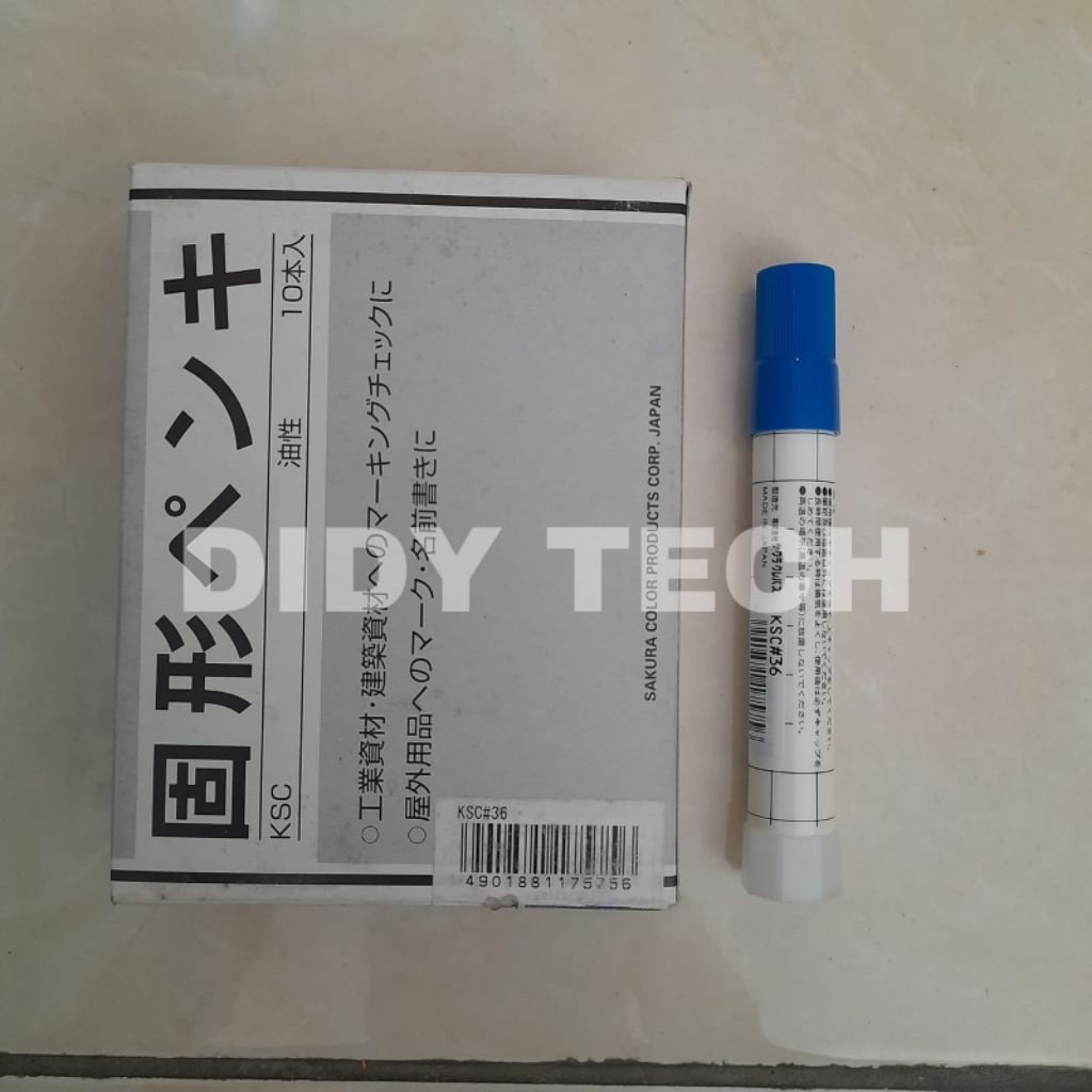 Solid paint Sakura KSC warna Blue