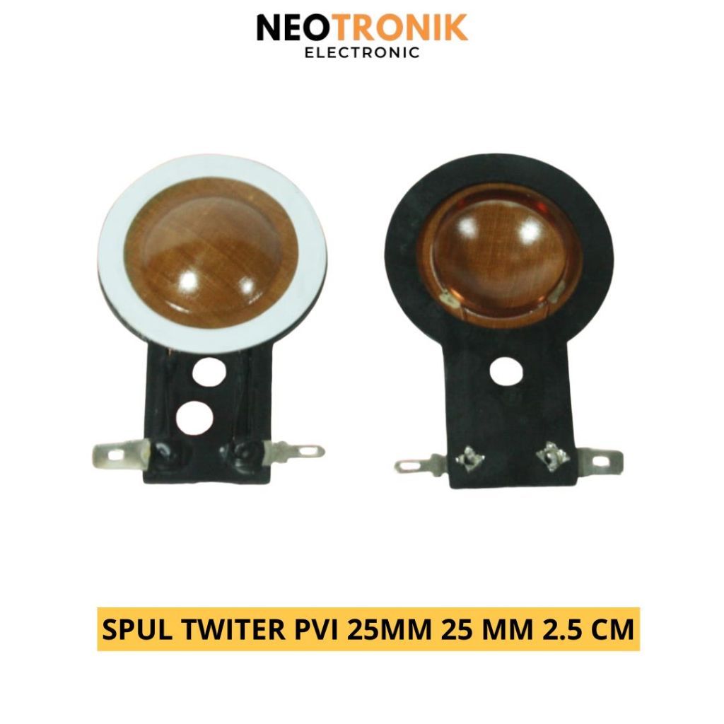 PVI SPUL TWITER 25MM 25 MM 2.5 CM DP1 D2 T25 D25 VCP1 VCP-1 DP-1 SEPUL SPULL FOR BMA BS TWITTER