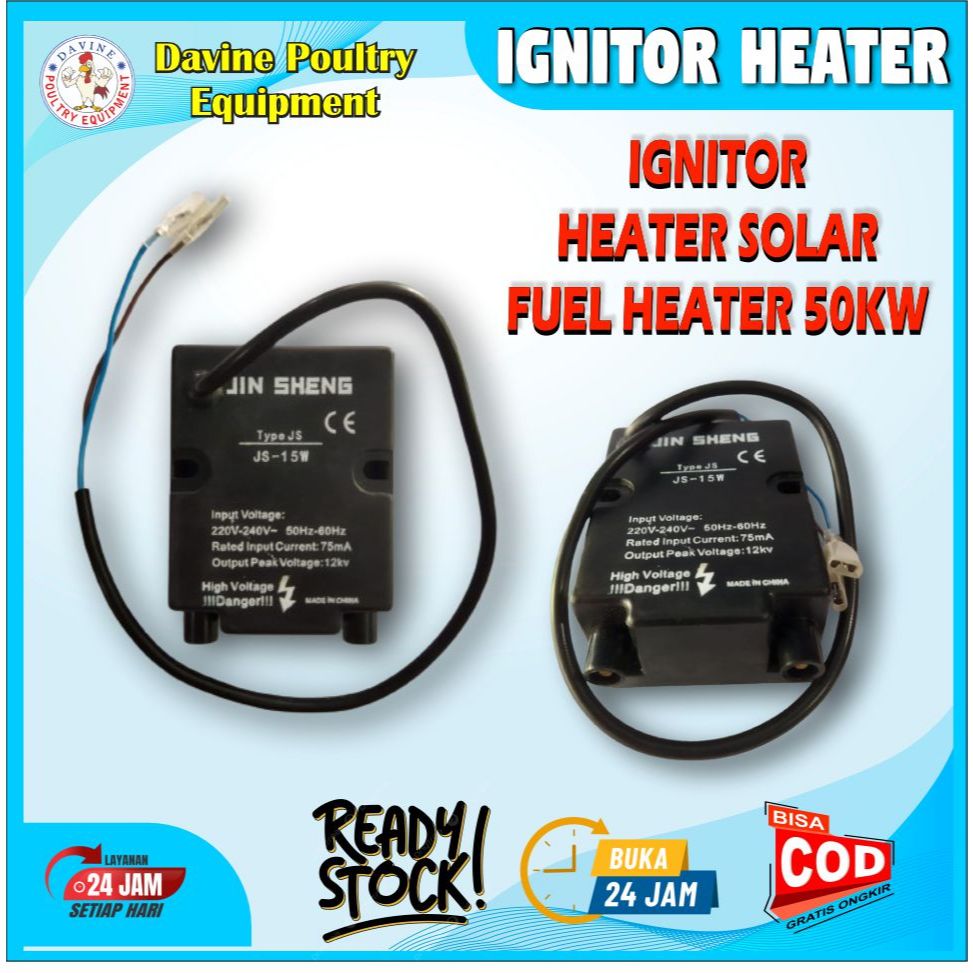 Ignitor Heater Solar 50kw