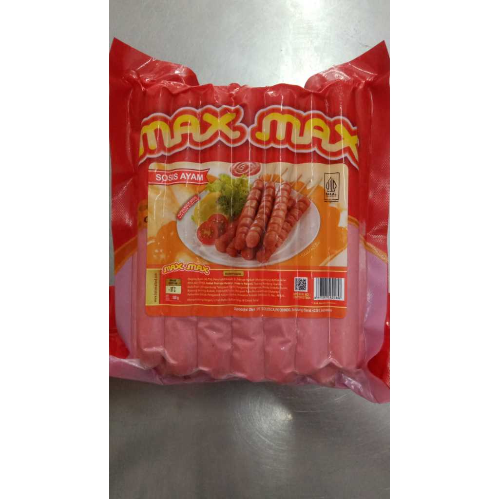 

Mister Max Sosis Selulose Ayam Merah 500 GR