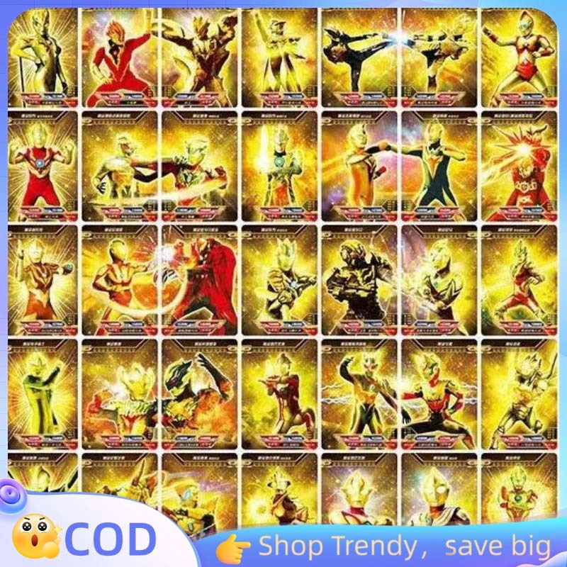 100pcs/1set Mainan Kartu Ultraman Kartu Ultramen Kartu Mainan Ultraman Kartu Ultraman Orb Asli