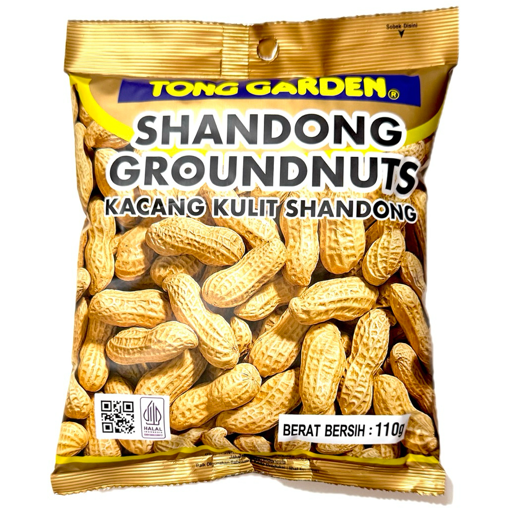 

Tong Garden Kacang Kulit Shandong Groundnuts 110g