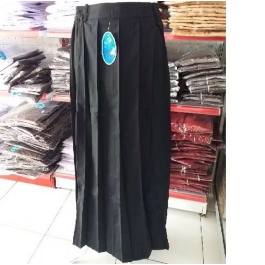 SERAGAM SEKOLAH ROK PANJANG HITAM SMP / SMA / SMK DRILL