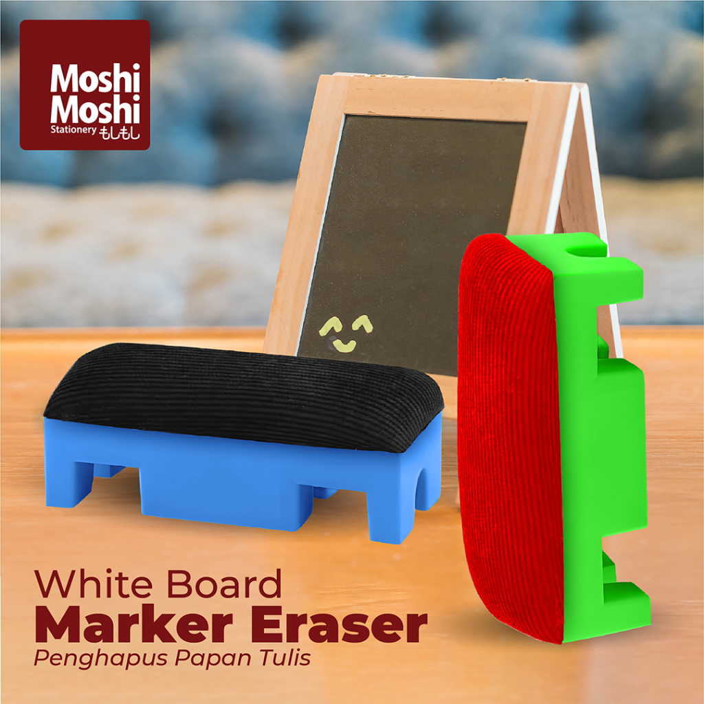 

Whiteboard Marker Eraser Storage Penghapus 2 Penyimpanan Spidol dan Kapur Papan Tulis Kantor Sekolah
