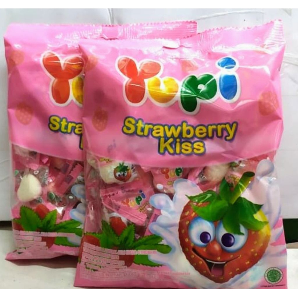 

Yupi permen love strawberry