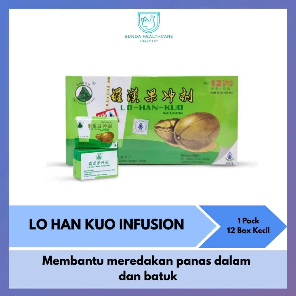 

Lo Han Kuo Infusion | Membantu meredakan panas dalam
