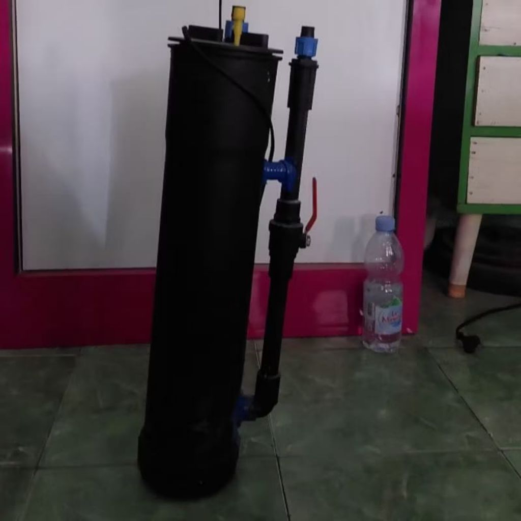 Filter Canister DIY Fullset PH AMARA 1600 External Filter Aquascape Aquarium