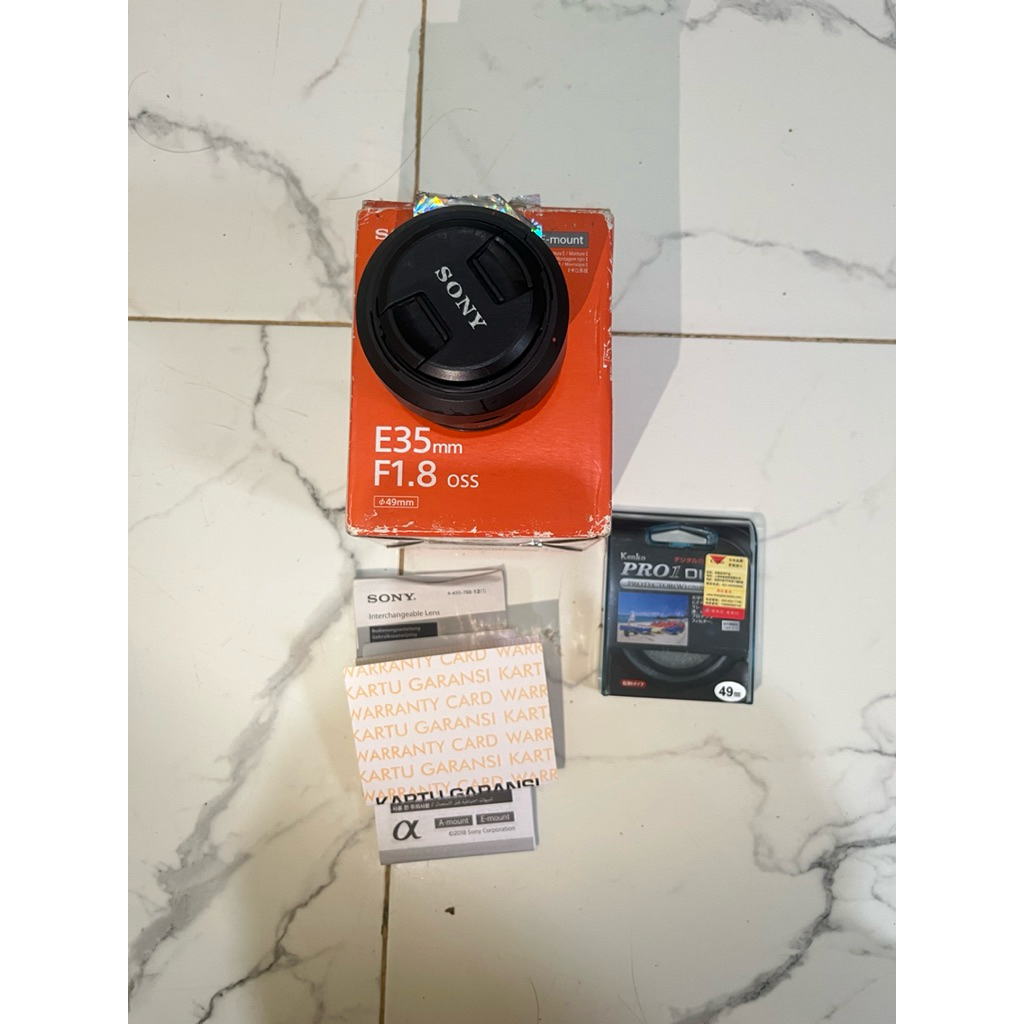 Lensa Fix Sony E 35mm F1.8 Bekas
