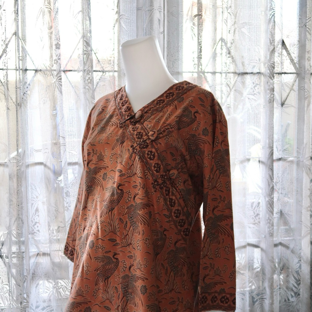 (Preloved) Blouse Batik - BT Batik Trusmi
