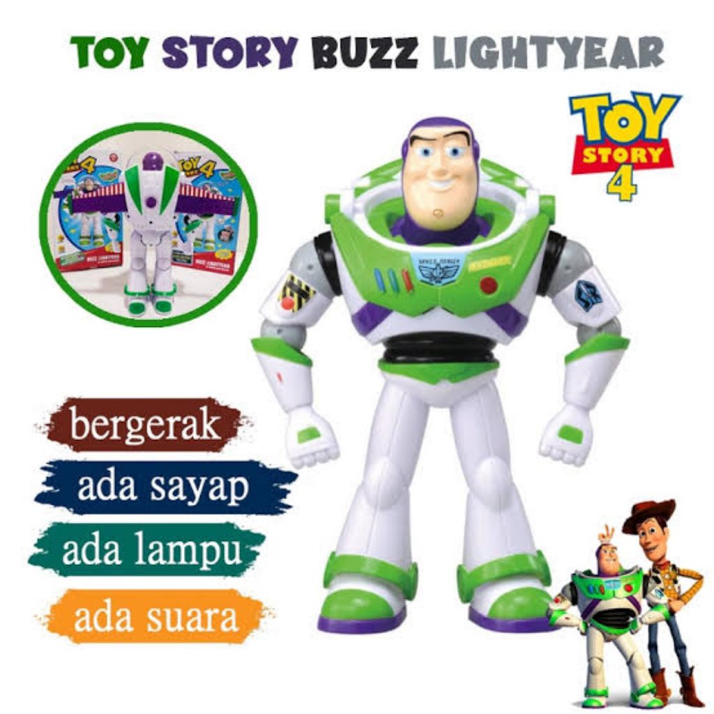 MAINAN ANAK LAKI-LAKI/Mainan Anak Robot Toys Story Toys Story Buzz Lightyear mainan anak Robot Maina