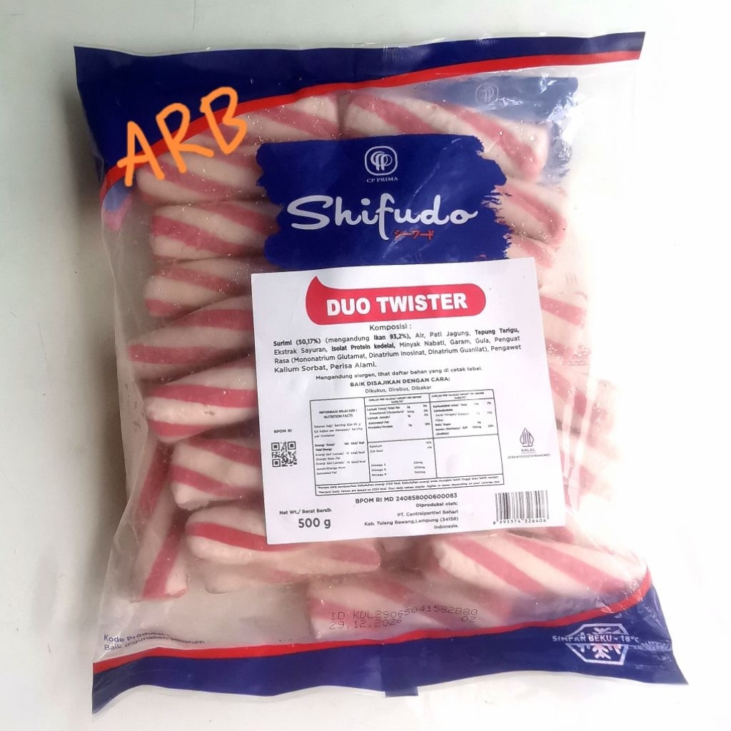 

Shifudo Duo Twister 500 gr