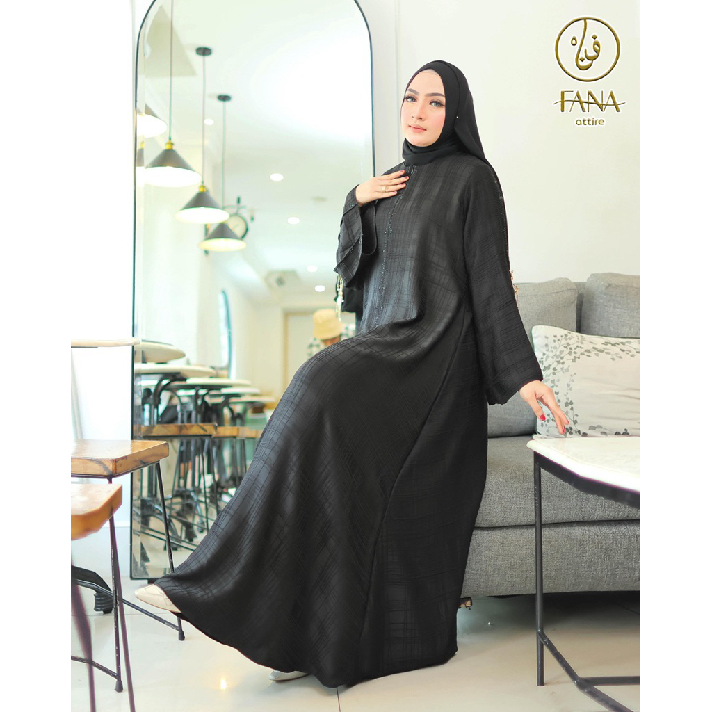 Abaya Arab Abaya saudi gamis wanita mewah simple elegant
