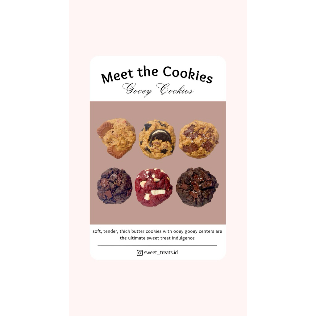 

Gooey Cookie ( min. order 6 & kelipatan )
